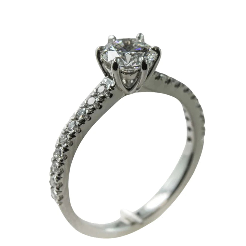 Diamond Solitaire Engagement Ring