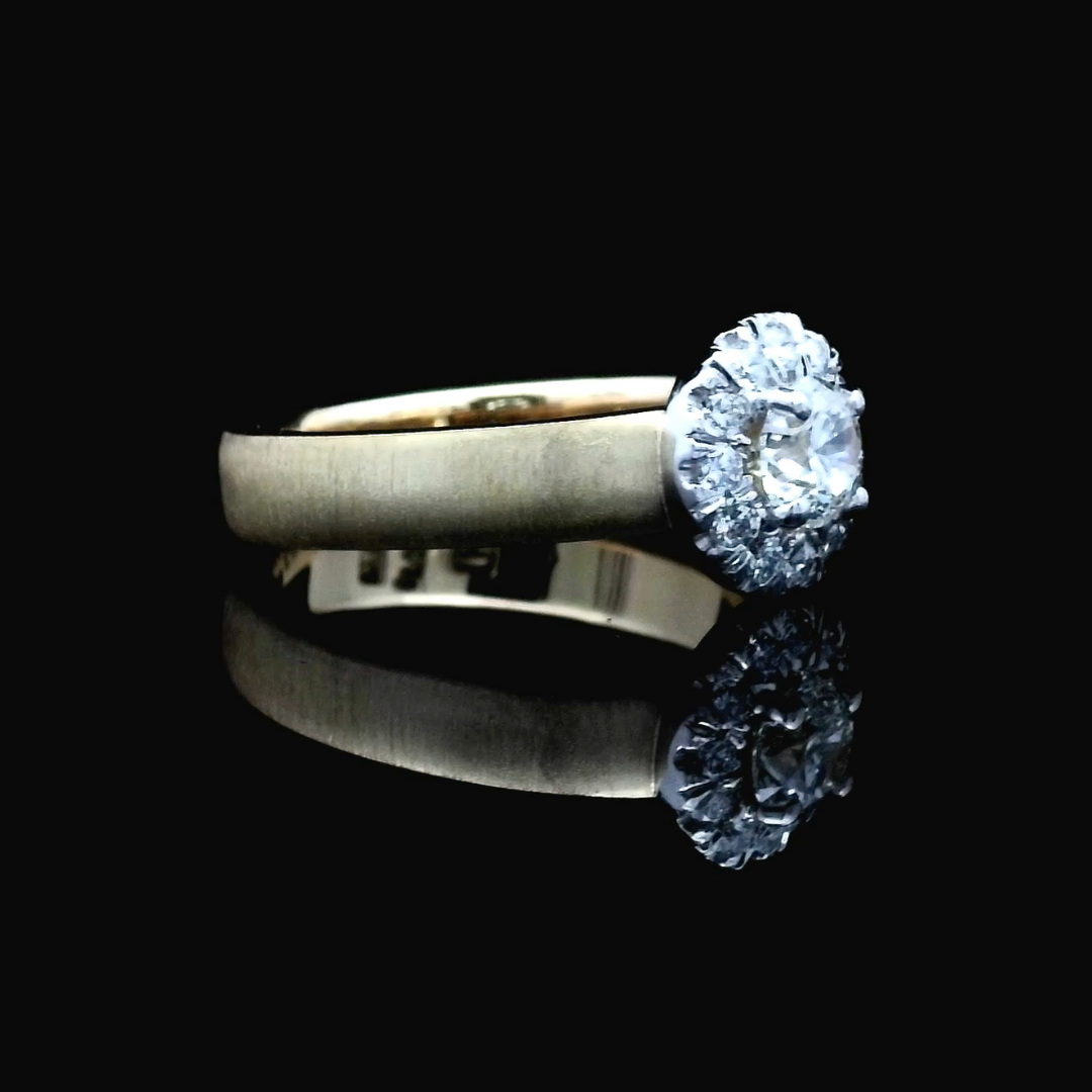 Diamond Halo Ring | Halo Diamond Ring Perth | Brinkhaus Jewellers