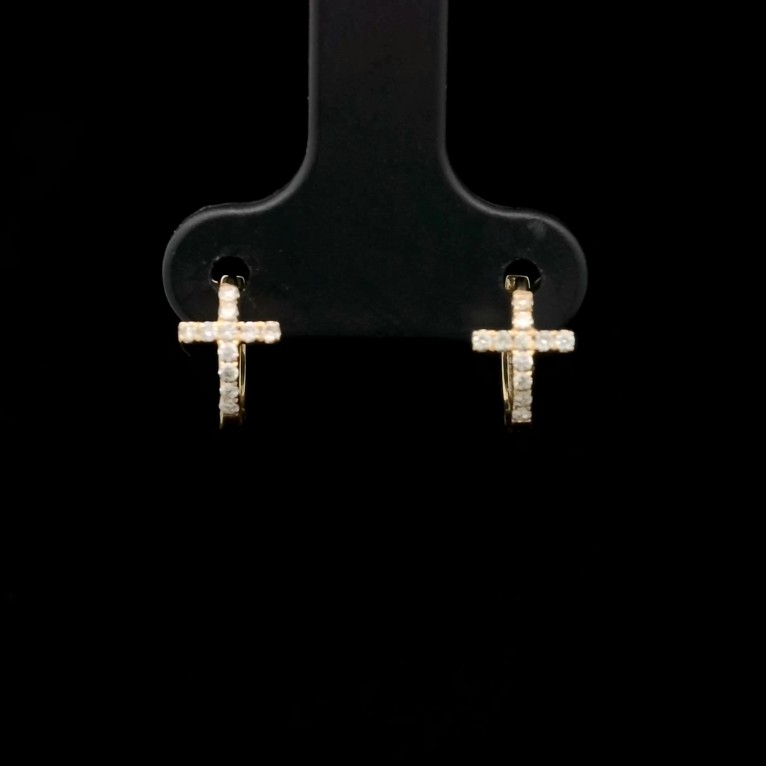 Diamond Cross Huggies Perth | Brinkhaus Jewellers Perth