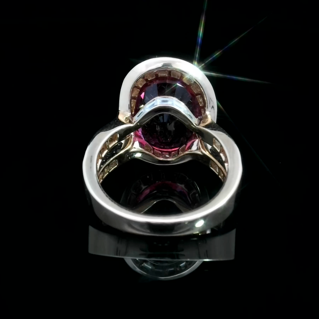 Pink Tourmaline Ring Perth