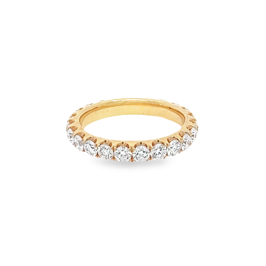 Pavé Set Diamond Eternity Wedding Band