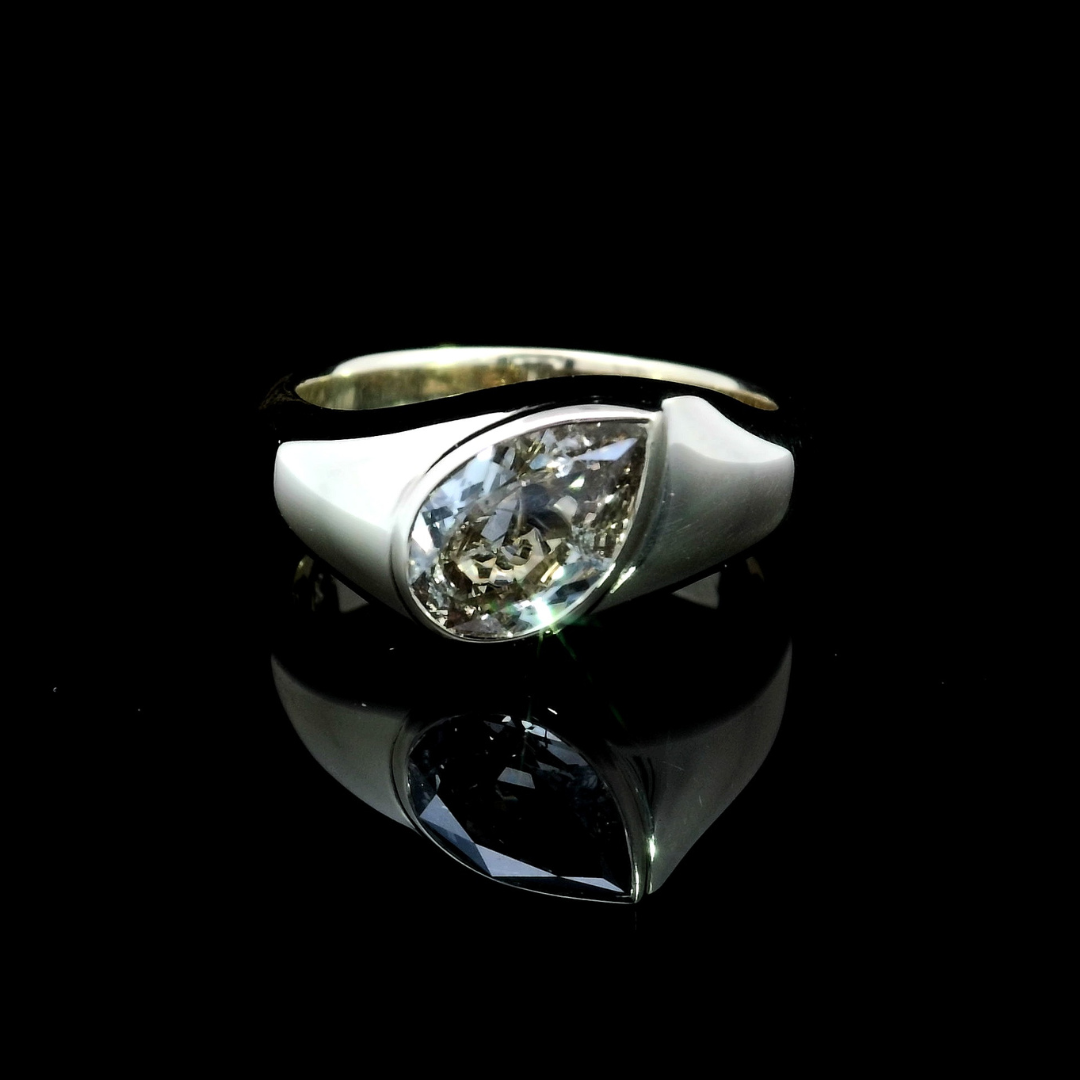 Champagne Diamond Engagement Ring Perth | Brinkhaus Jewellers Perth