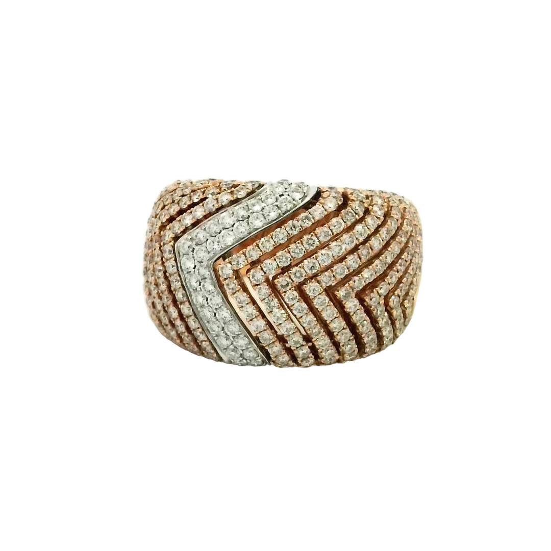 Champagne and White Diamond Band Perth | Brinkhaus Jewellers Perth