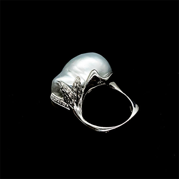 Baroque Pearl Ring