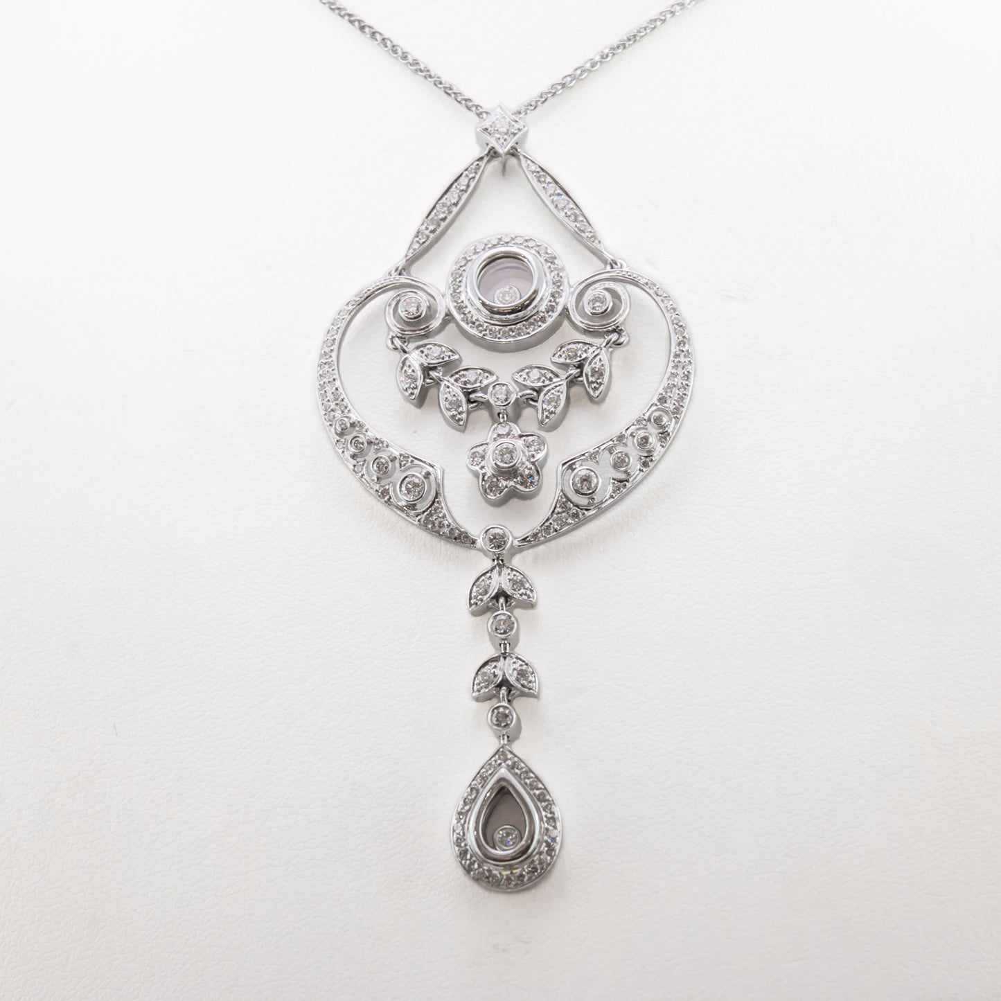 Diamond Pendant & Chain