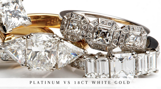 Platinum vs 18ct White Gold: What’s the Better Choice for Your Jewellery?