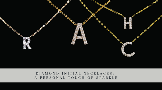 Diamond Initial Necklaces | Brinkhaus Jewellers Claremont | Perth Jewellery Store 