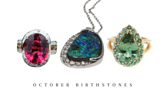 October Birthstones: Opal and Tourmaline | Brinkhaus Jewellers Claremont