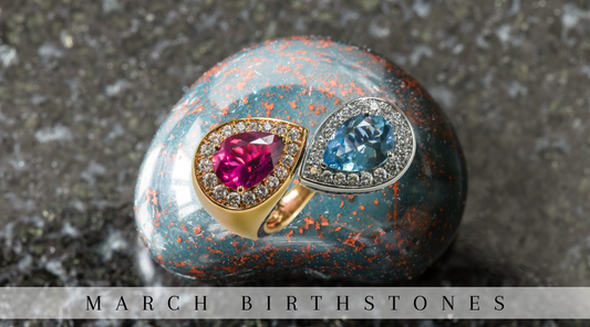 March Birthstones | Birthstone Jewellery Perth | Brinkhaus Jewellers Perth