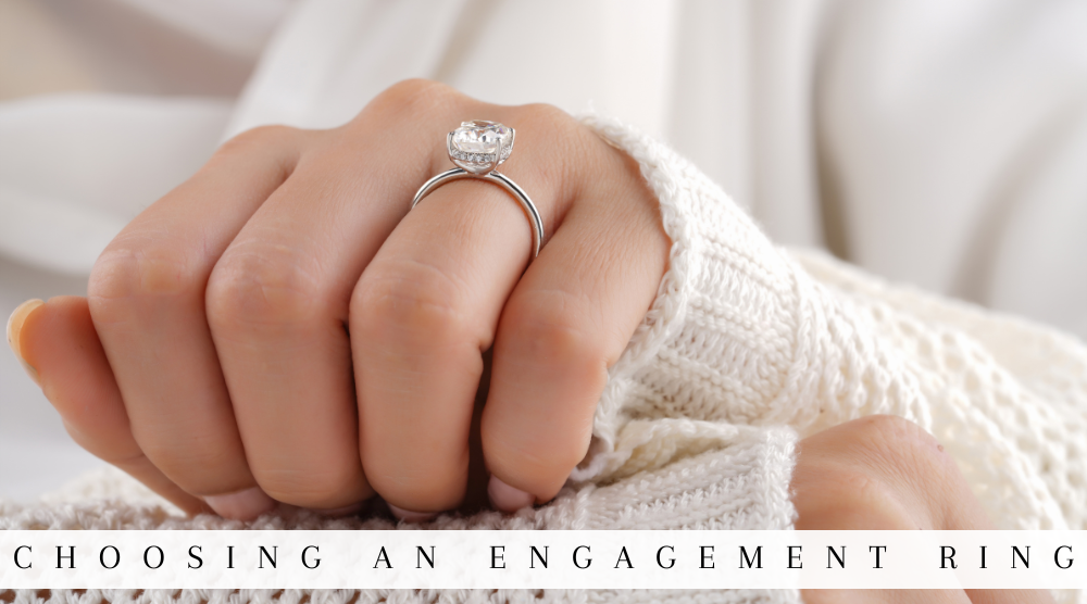 Choosing an engagement online ring