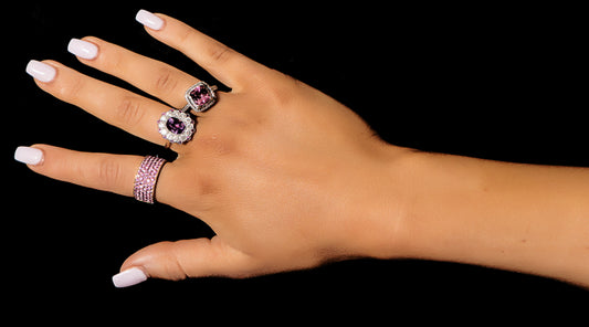 Birthstone Engagement Rings
