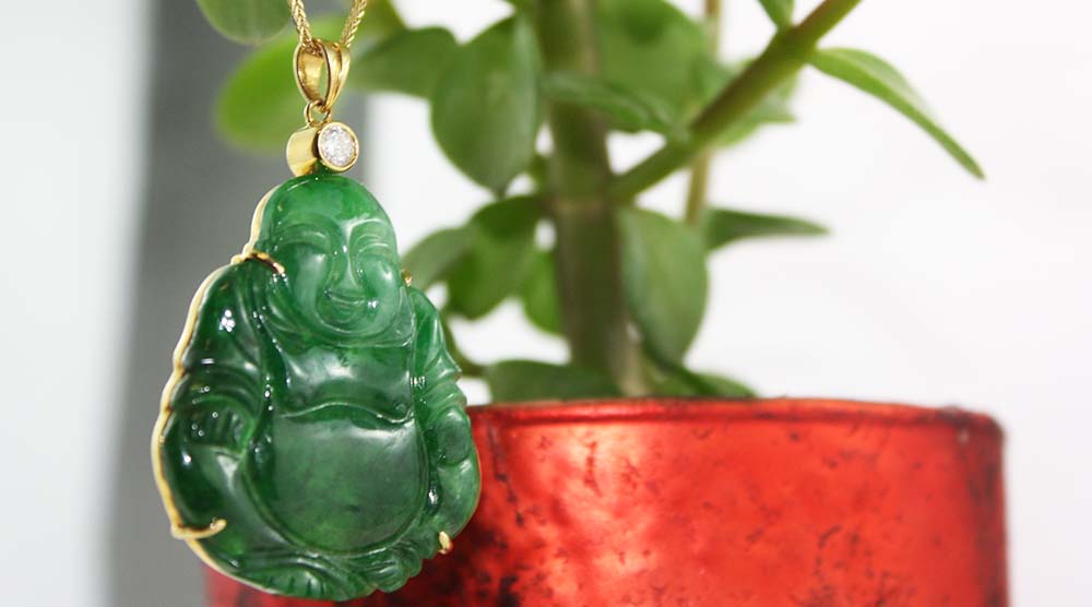 jade buddha pendant perth