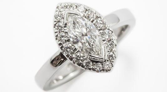 Marquise cut diamond rings Perth