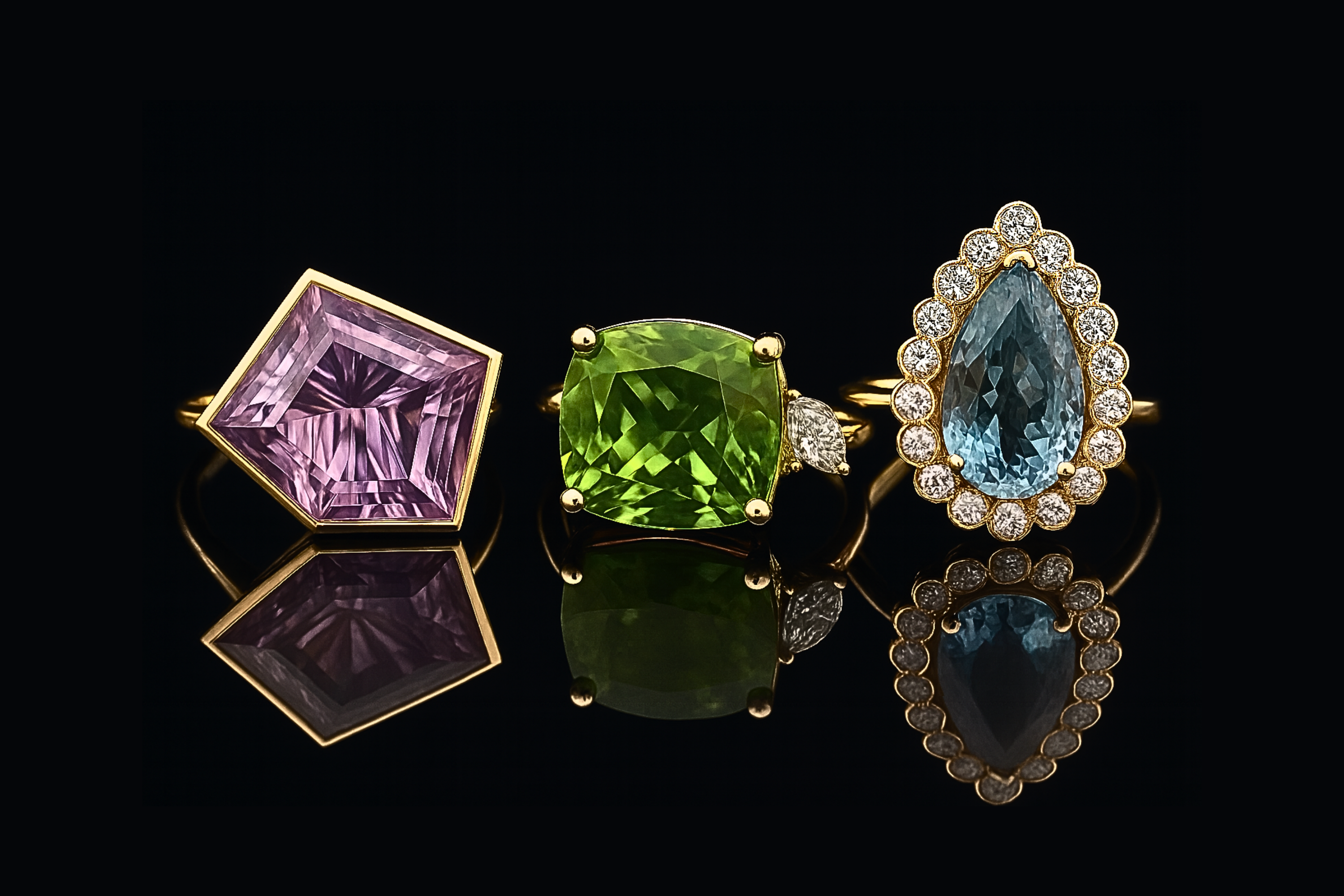 Coloured Stone Ring | Brinkhaus Jewellers Perth