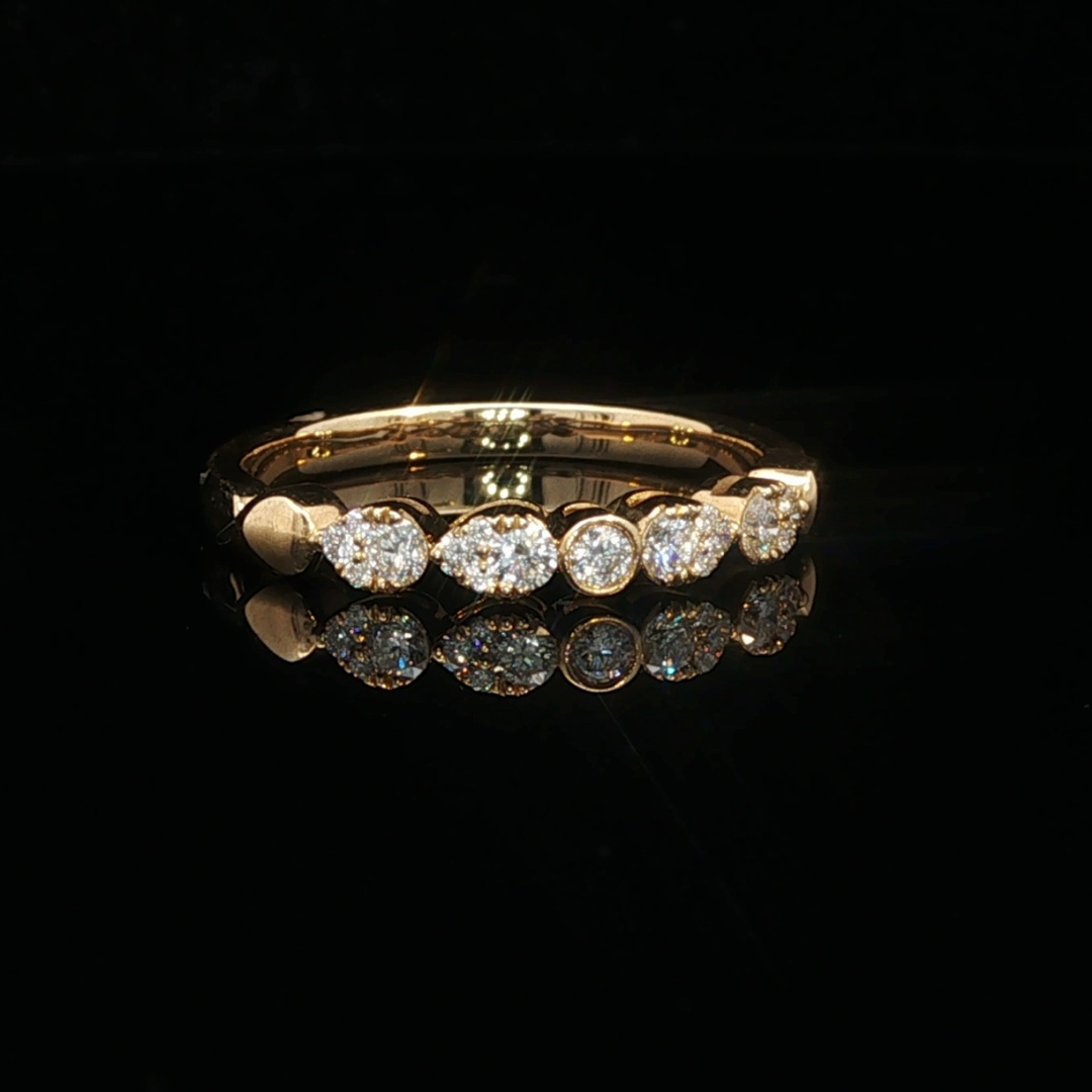 Diamond Wedding Band in 18ct Yellow Gold | Brinkhaus Jewellers Perth