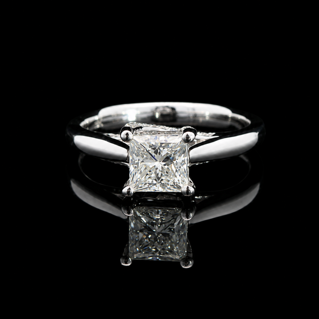 Firemark Princess Cut Engagement Ring | Brinkhaus Jewellers Claremont 