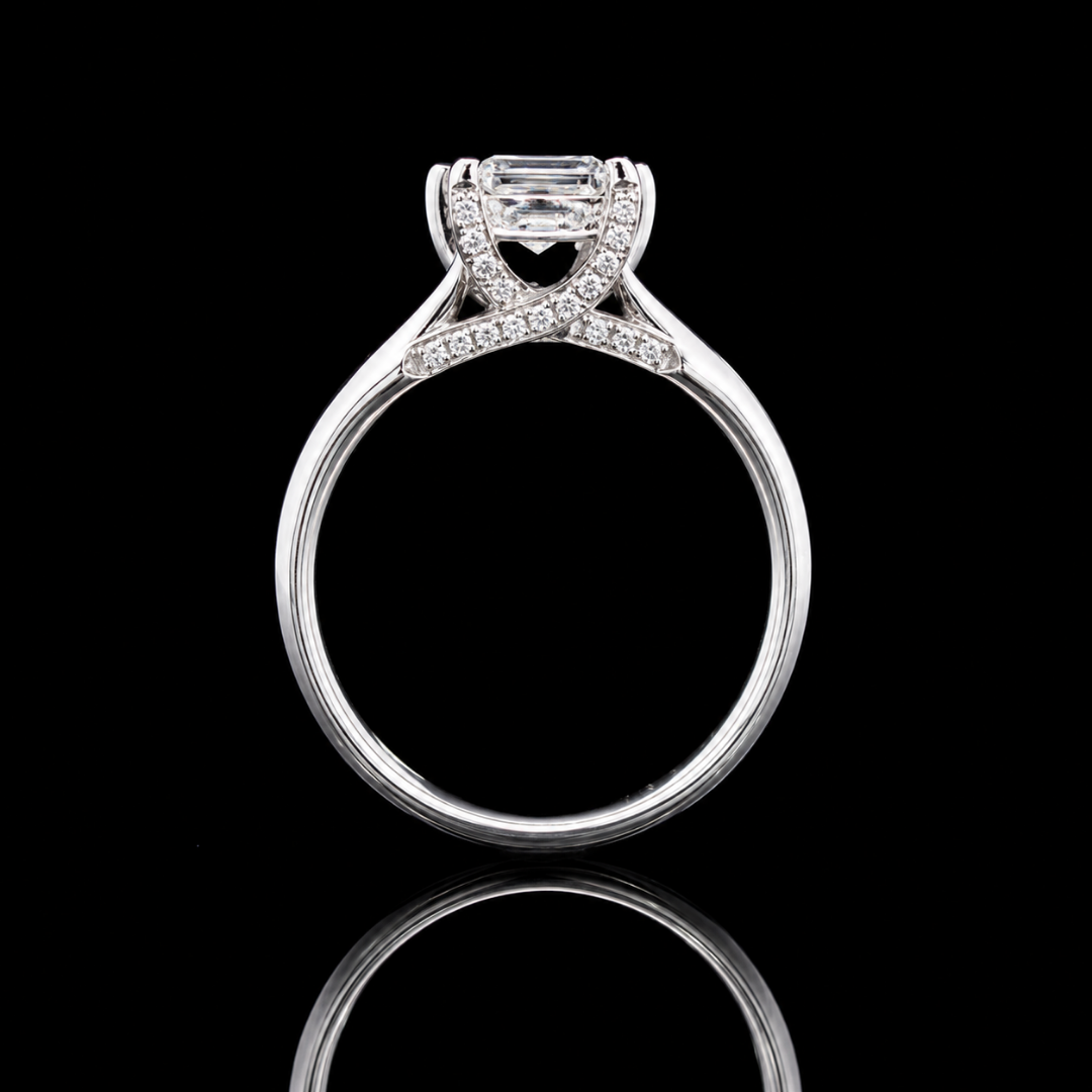 Firemark Princess Cut Engagement Ring | Brinkhaus Jewellers Claremont  | Engagement Rings