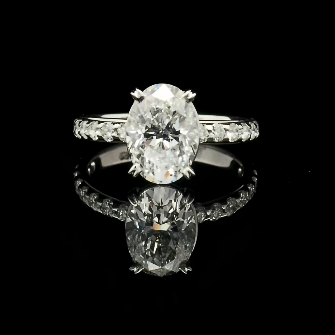 Oval Cut Diamond Engagement Ring | Brinkhaus Jewellers Perth
