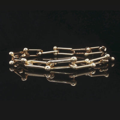 Chain Link Bracelet in 18ct Yellow Gold