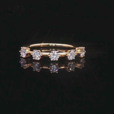 Diamond Wedding Band in 18ct Yellow Gold  | Brinkhaus Jewellers Claremont 