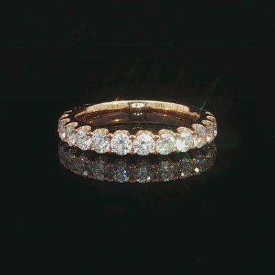 Diamond Eternity Band in 18ct Rose Gold | Brinkhaus Jewellers Claremont 