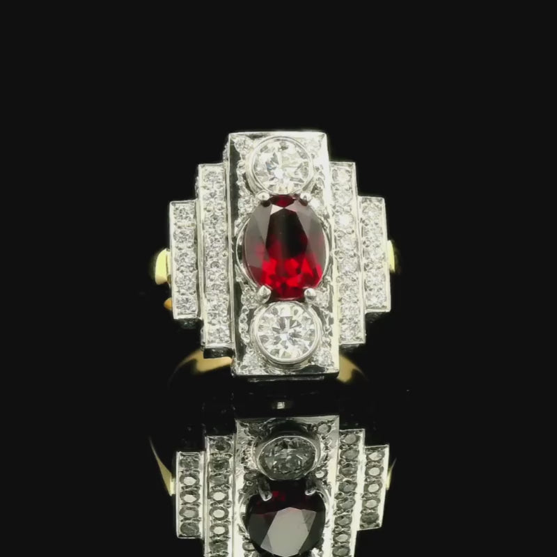 Ruby and Diamond Ring | Brinkhaus Jewellers 