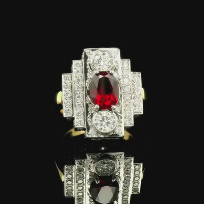 Ruby and Diamond Ring | Brinkhaus Jewellers 