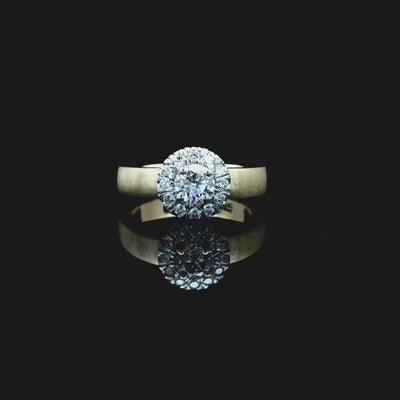Diamond Halo Ring | Halo Diamond Ring Perth | Brinkhaus Jewellers