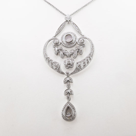 Diamond Pendant & Chain