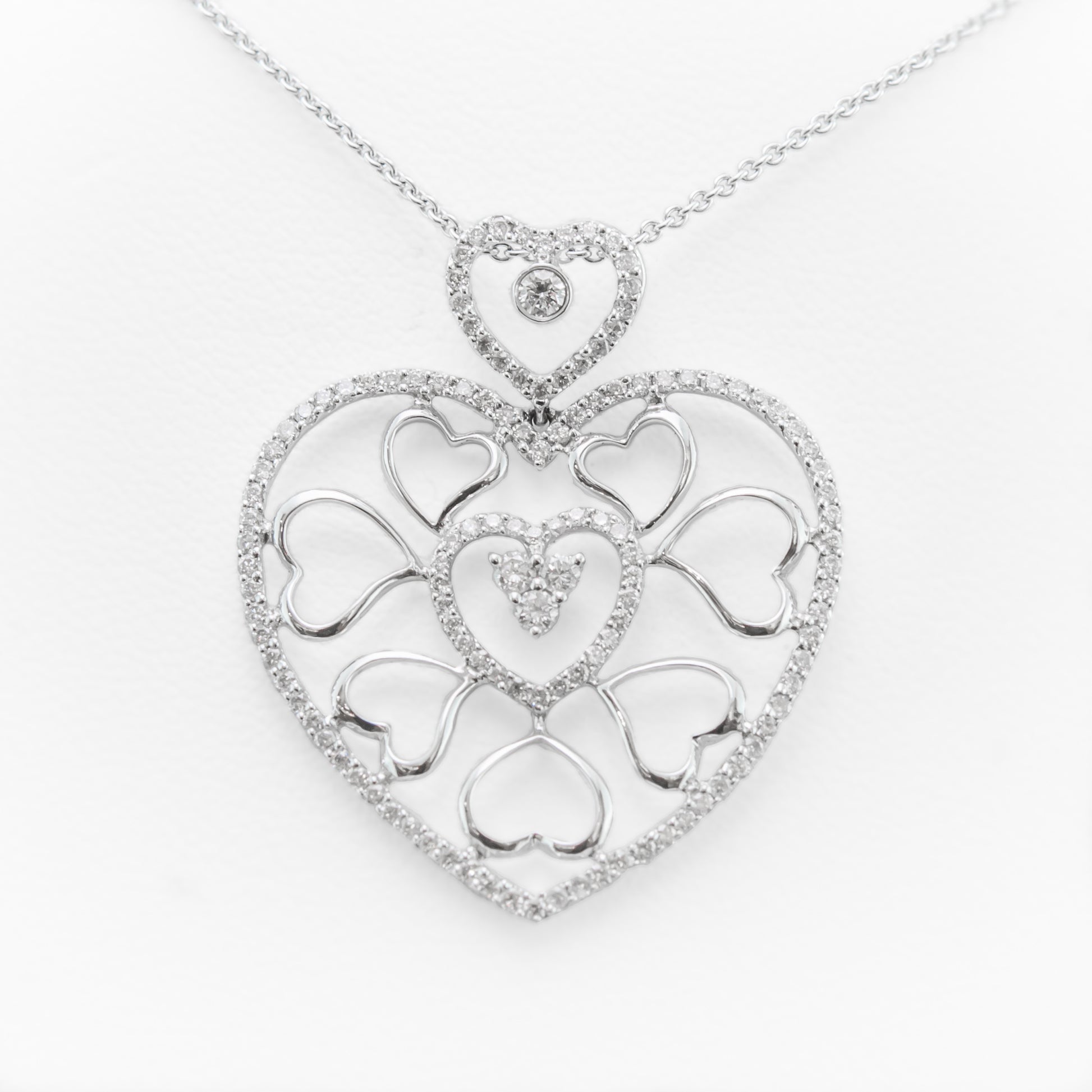 Diamond Love Heart Pendant